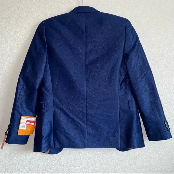 Tallia - Royal Blue Kids Blazer Suit Jacket Size 12